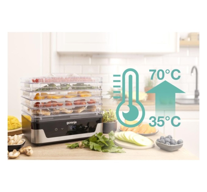 Сушка для овочів та фруктів Gorenje FDK400DE
