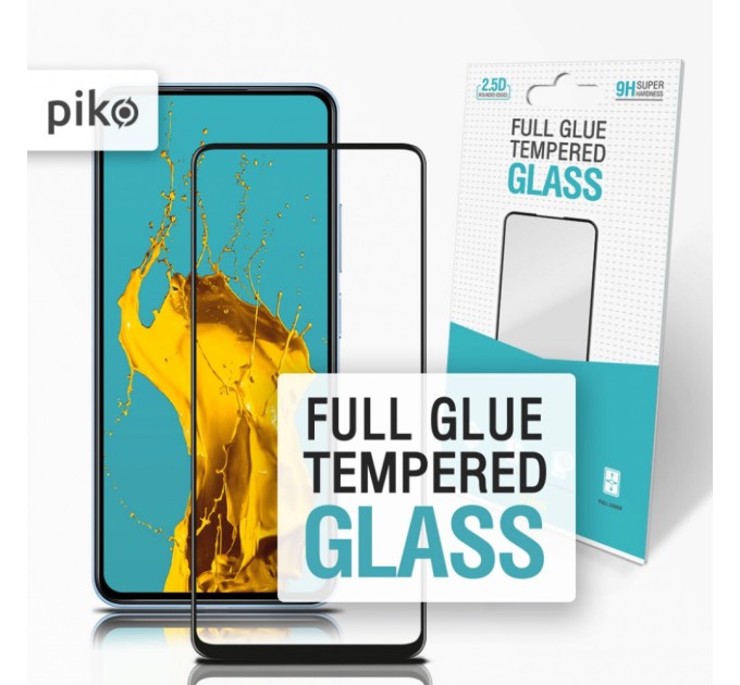 Скло захисне Piko Full Glue Xiaomi Poco X3 Pro (1283126511455)