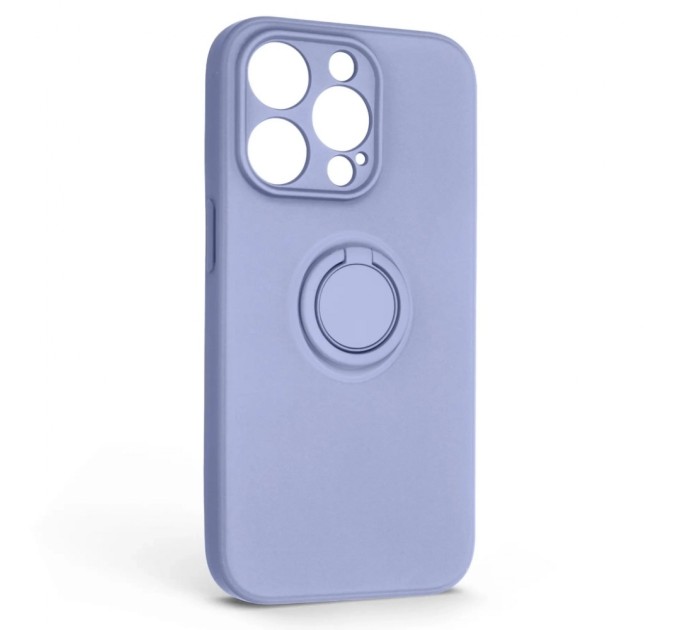 Чохол до мобільного телефона Armorstandart Icon Ring Apple iPhone 14 Pro Lavender (ARM68715)