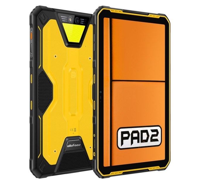 Планшет Ulefone Armor Pad 2 4G 8/256GB Black-Yellow (6937748735717)