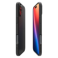 Чохол до мобільного телефона Spigen iPhone 16 Liquid Air Matte Black (ACS08194)