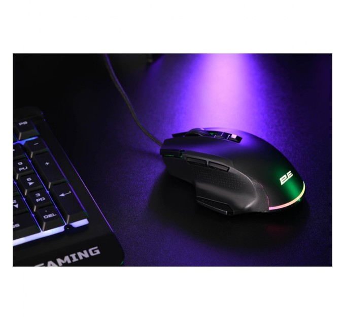 Мишка 2E MG330 RGB USB Black (2E-MG330UB)