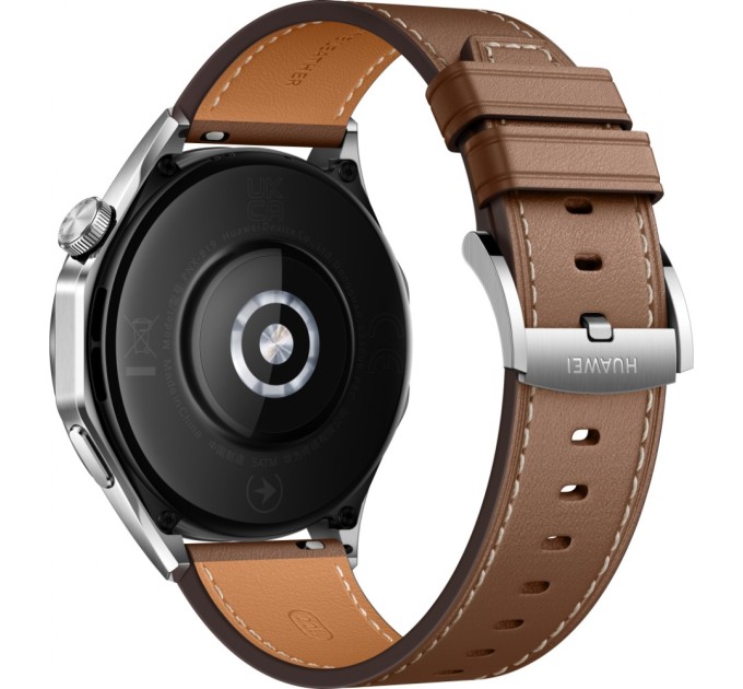 Смарт-годинник Huawei WATCH GT 4 46mm Classic Brown Leather (55020BGW)