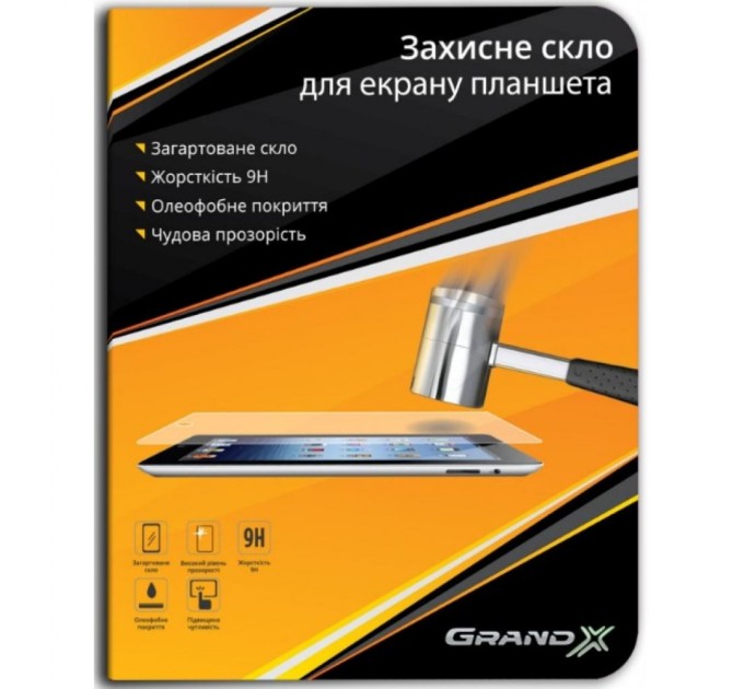 Скло захисне Grand-X Lenovo Tab E7 TB-7104 (GXLTE7104) (GXLTE7104)