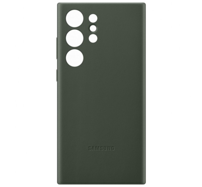 Чохол до мобільного телефона Samsung Galaxy S23 Ultra Leather Case Green (EF-VS918LGEGRU)