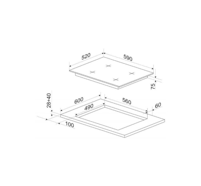 Варочна поверхня Hansa BHGW630502