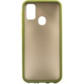 Чохол до мобільного телефона Dengos Matt Samsung Galaxy M21, green (DG-TPU-MATT-41) (DG-TPU-MATT-41)