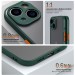 Чехол для мобильного телефона Armorstandart Frosted Matte Xiaomi Redmi 12 4G Dark Green (ARM68552)