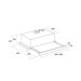 Витяжка кухонна Pyramida TL 60 (1100) IX