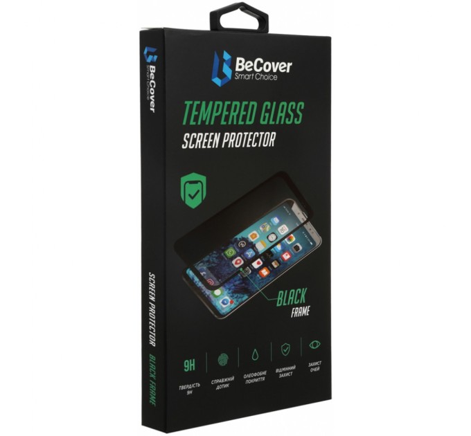 Стекло защитное BeCover Samsung Galaxy M33 SM-M336 Black (707356)