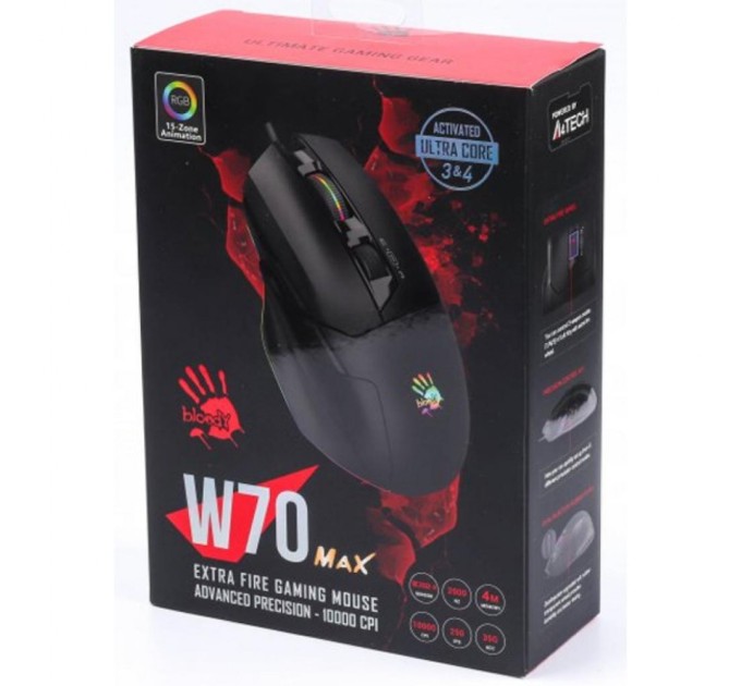 Мышка A4Tech Bloody W70 Max Stone black