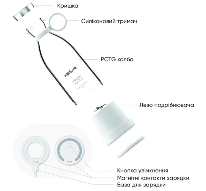 Блендер Neor JUICY 3ML50 WT