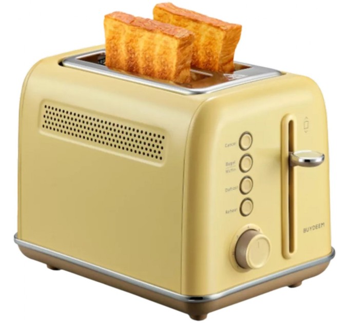 Тостер Buydeem DT620E Mellow Yellow (DT620E-MY/EU)