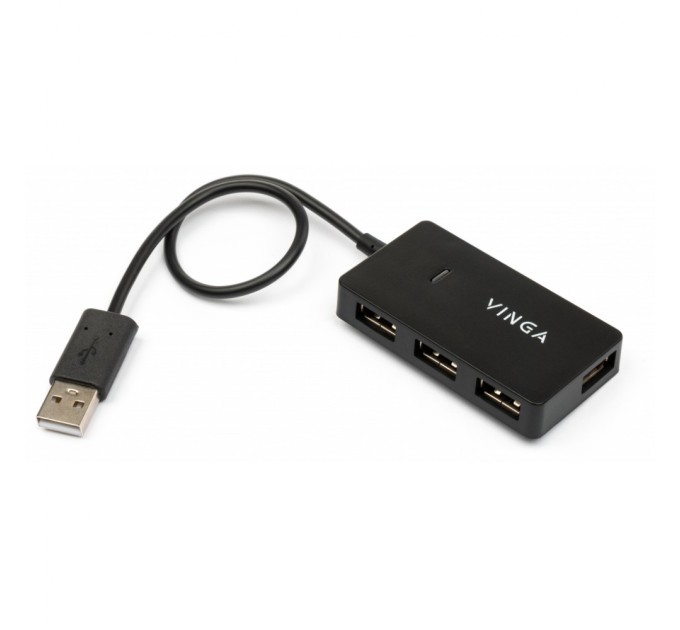 Концентратор Vinga USB2.0 to 4*USB2.0 HUB (VHA2A4)