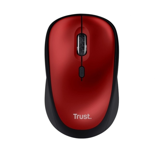 Мышка Trust Yvi+ Silent Eco Wireless Red (24550)