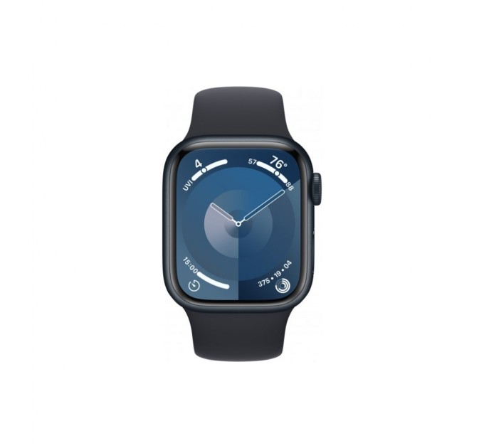 Смарт-годинник Apple Watch Series 9 GPS 41mm Midnight Aluminium Case with Midnight Sport Band - S/M (MR8W3QP/A)