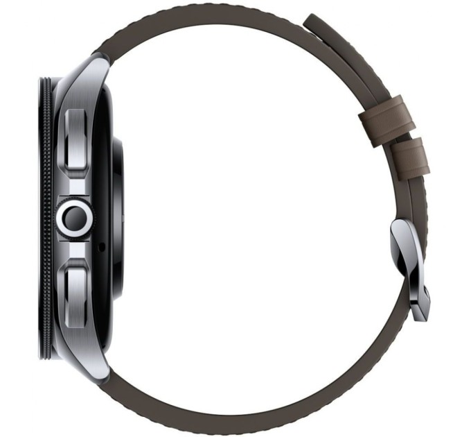 Смарт-годинник Xiaomi Watch 2 Pro Bluetooth Silver Case with Brown Leather Strap (1006733)