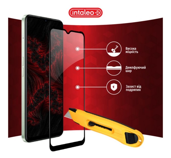 Стекло защитное Intaleo Full Glue RealMe C35 (1283126531316)