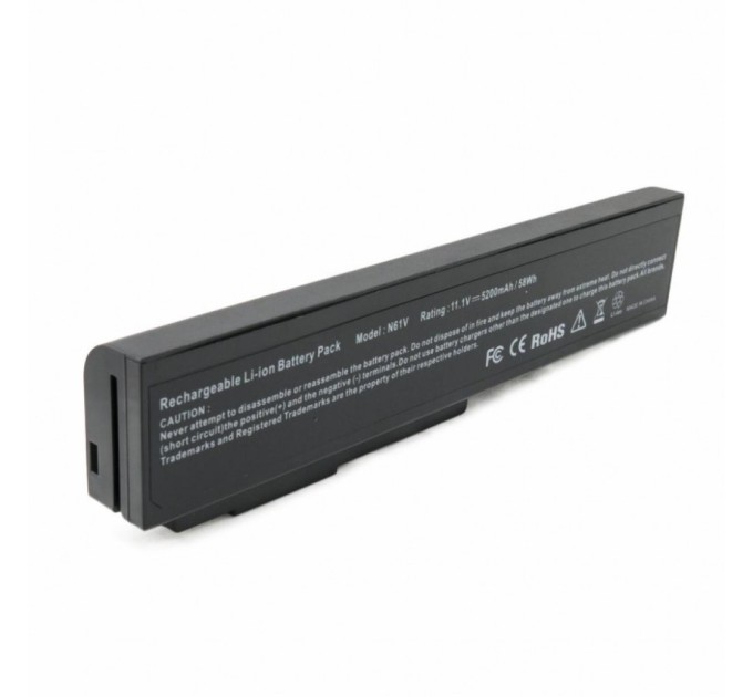 Аккумулятор для ноутбука Asus N61VG (A32-M50) 5200 mAh Extradigital (BNA3928)