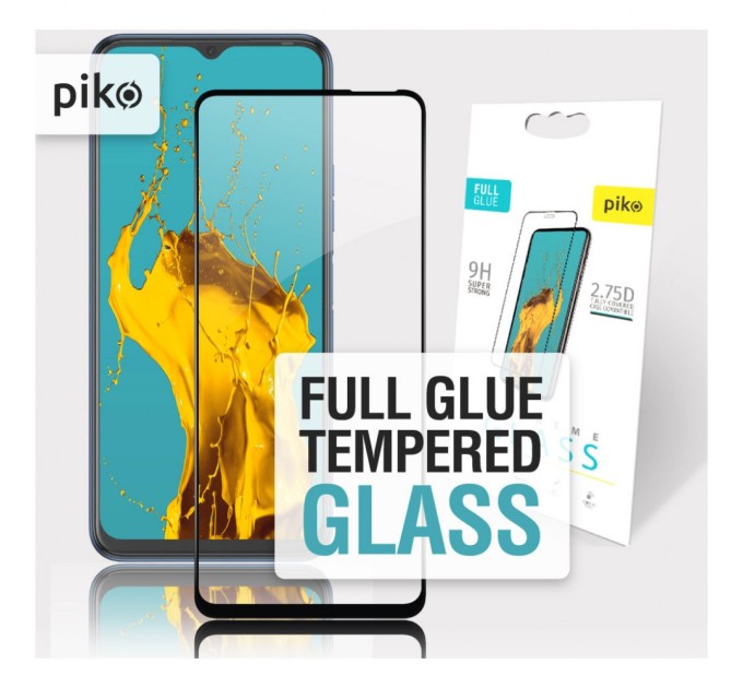 Стекло защитное Piko Full Glue Tecno Spark 8p (1283126533112)