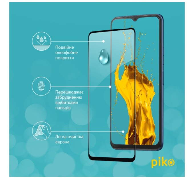 Стекло защитное Piko Full Glue Tecno Spark 8p (1283126533112)