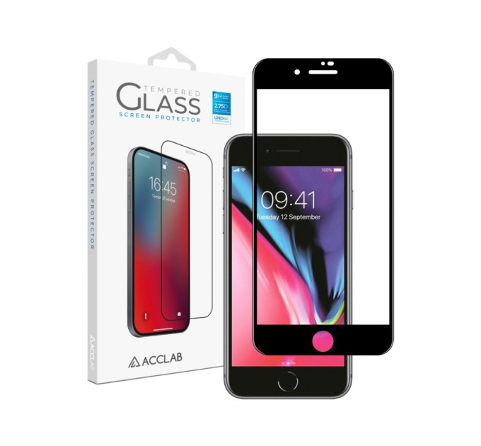 Скло захисне ACCLAB Full Glue Apple iPhone 7/8 Plus (1283126508165)