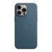 Чохол до мобільного телефона Apple iPhone 15 Pro Max FineWoven Case with MagSafe Pacific Blue (MT4Y3ZM/A)