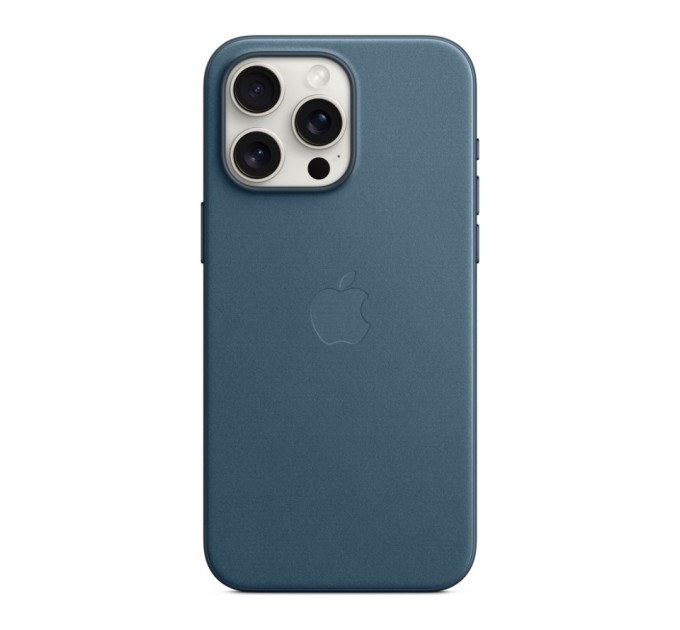 Чохол до мобільного телефона Apple iPhone 15 Pro Max FineWoven Case with MagSafe Pacific Blue (MT4Y3ZM/A)