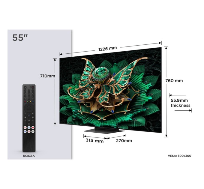 Телевізор TCL 55C7K