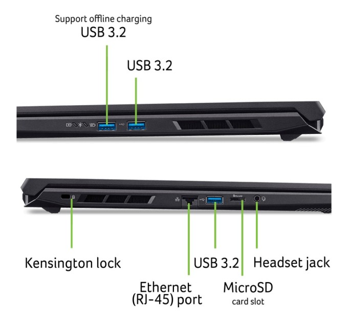 Ноутбук Acer Nitro V 17 AI ANV17-41-R7NT (NH.QYVEU.006)