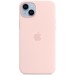 Чохол до мобільного телефона Apple iPhone 14 Plus Silicone Case with MagSafe - Chalk Pink,Model A2911 (MPT73ZE/A)