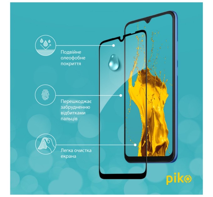 Стекло защитное Piko Full Glue Xiaomi Redmi 10A (1283126537820)