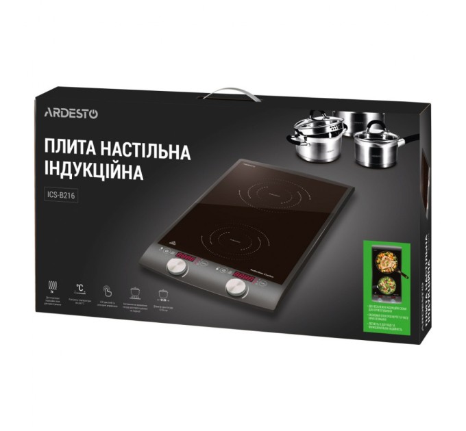 Настільна плита Ardesto ICS-B216