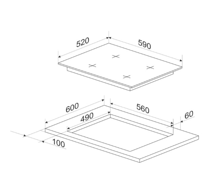 Варочна поверхня Hansa BHGI 63170