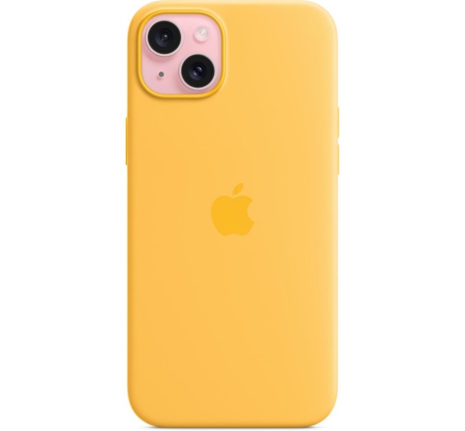 Чохол до мобільного телефона Apple iPhone 15 Plus Silicone Case with MagSafe - Sunshine,Model A3124 (MWNF3ZM/A)