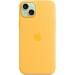 Чохол до мобільного телефона Apple iPhone 15 Plus Silicone Case with MagSafe - Sunshine,Model A3124 (MWNF3ZM/A)