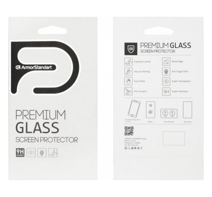 Скло захисне Armorstandart Glass.CR Apple iPhone SE New/8/7 (ARM49425)