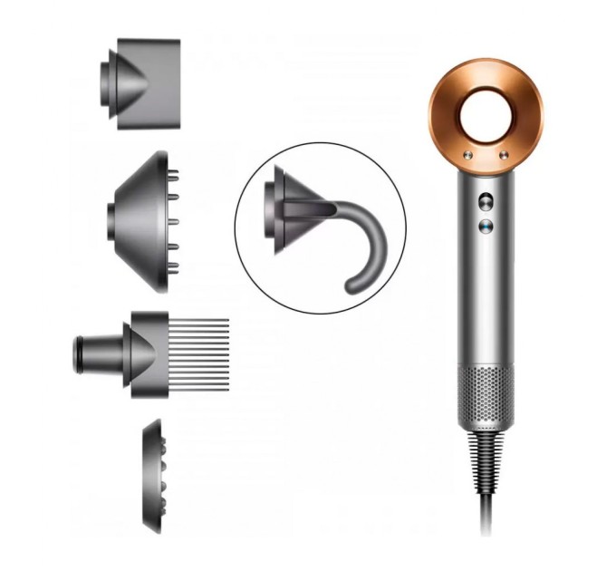 Фен Dyson HD07 Supersonic Nickel/Copper (389922-01)