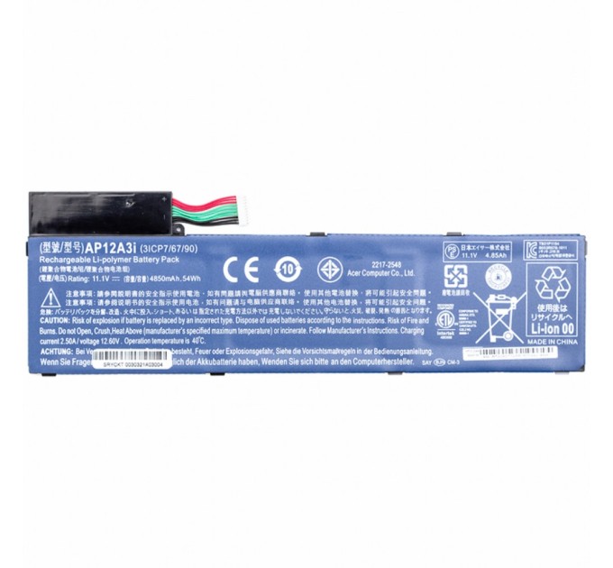 Акумулятор до ноутбука Acer Aspire M5-581T (KT.00303.002) 11.1V 4850mAh (NB410439)