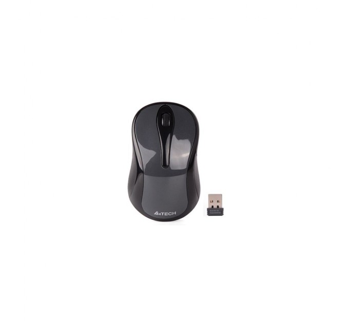 Мышка A4Tech G3-280NS Silent Wireless Glossy Grey (G3-280NS Glossy Grey)