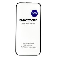 Скло захисне BeCover Apple iPhone 15 Plus 10D Black (711330)