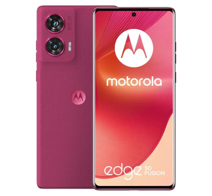 Мобільний телефон Motorola Edge 50 Fusion 8/256GB Hot Pink (PB3T0060UA)