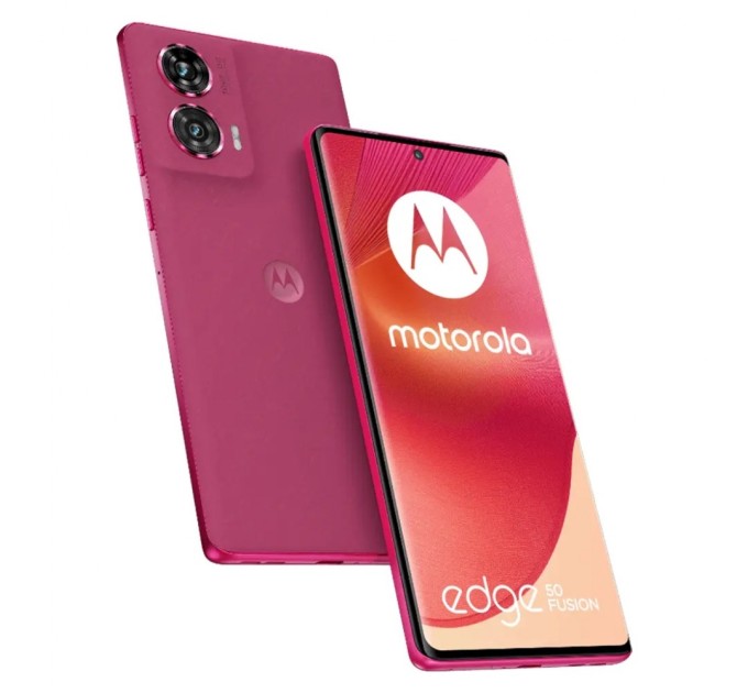 Мобільний телефон Motorola Edge 50 Fusion 8/256GB Hot Pink (PB3T0060UA)