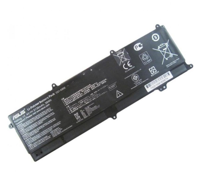 Акумулятор до ноутбука ASUS C21-X202 5136mAh (38Wh) 4cell 7.4V Li-ion (A41886)