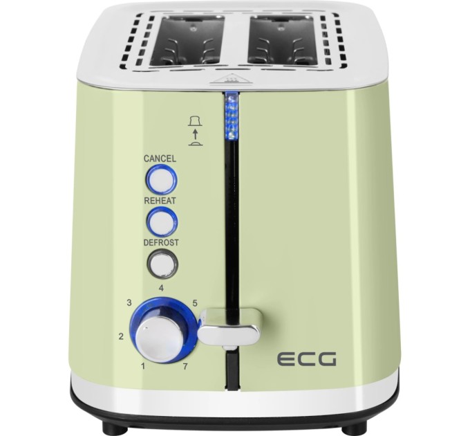 Тостер ECG ST 2766 Vintage Olive