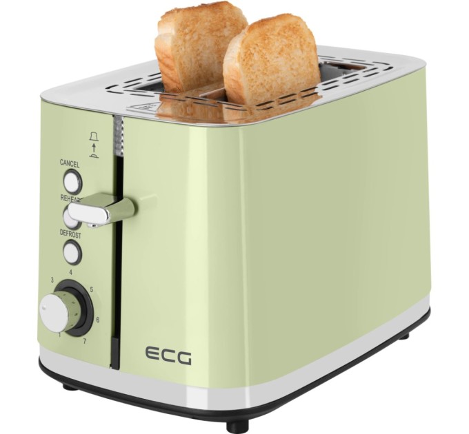 Тостер ECG ST 2766 Vintage Olive