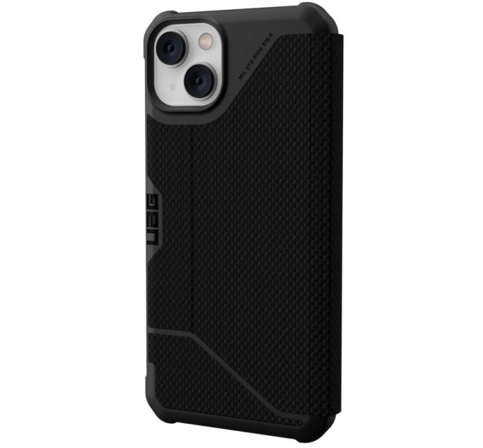 Чохол до мобільного телефона UAG Apple iPhone 14 Metropolis, Kevlar Black (114044113940)