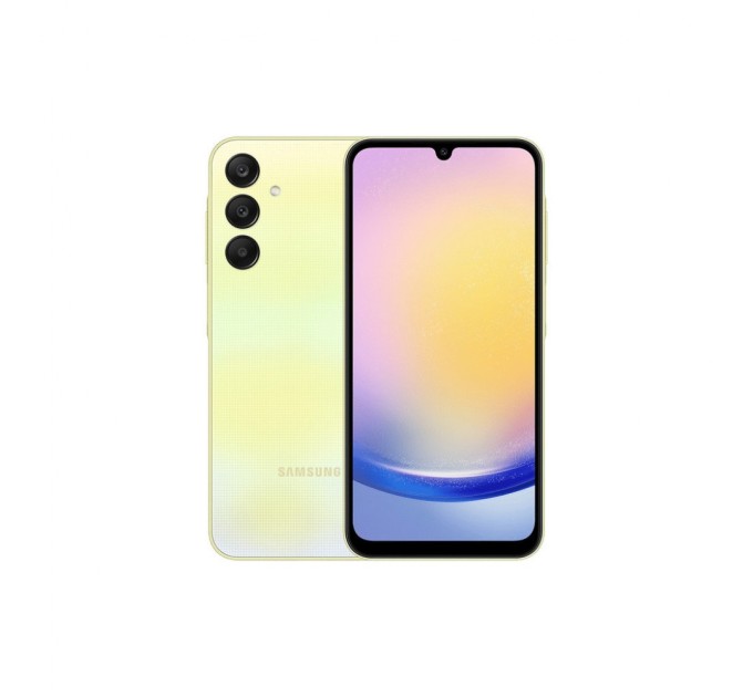 Мобільний телефон Samsung Galaxy A25 5G 8/256Gb Yellow (SM-A256BZYHEUC)