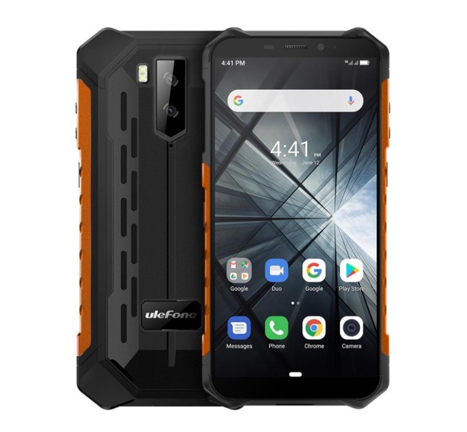 Мобільний телефон Ulefone Armor X3 2/32GB Black Orange (6937748733409)
