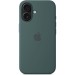 Чохол до мобільного телефона Apple iPhone16 Silicone Case with MagSafe - Lake Green (MYY83ZM/A)